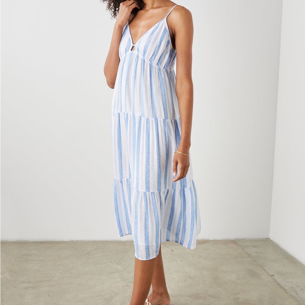 Rails Blue Avril Gibson Striped Dress